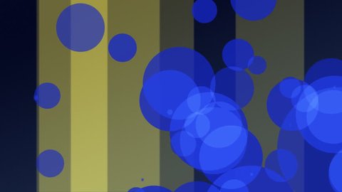 Animated Background Floating Bubblelike Disks Over Stock Footage Video ...