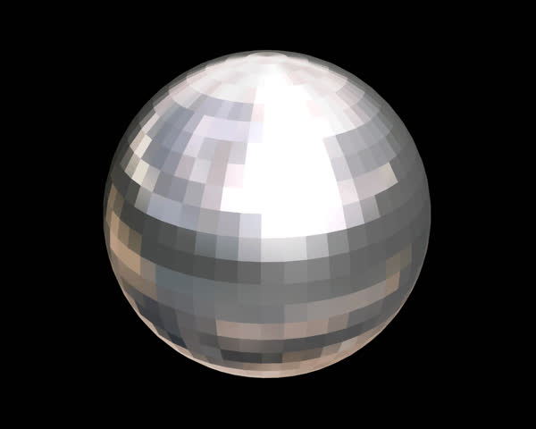 Silver Disco Ball