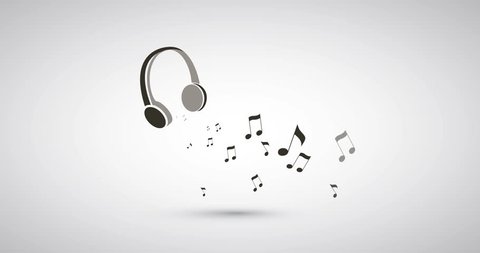 Musical Notes Flying Headphones Black White Stock Footage Video (100% Royalty-free) 29374333 | Shutterstock Musical Notes Flying Headphones Black White Stock Footage Video (100% Royalty-free) 29374333 | Shutterstock