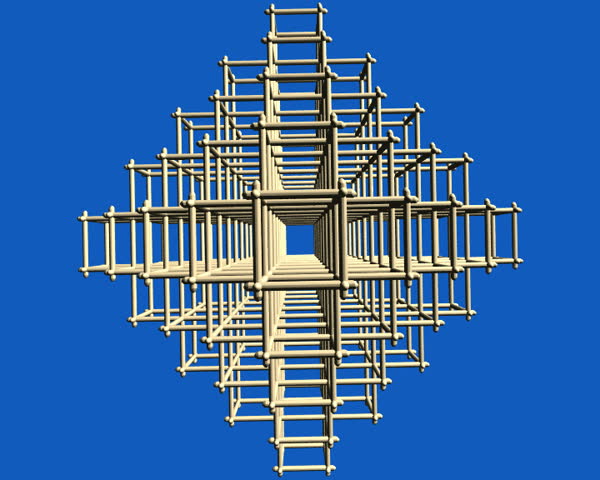 Fly thru cubes