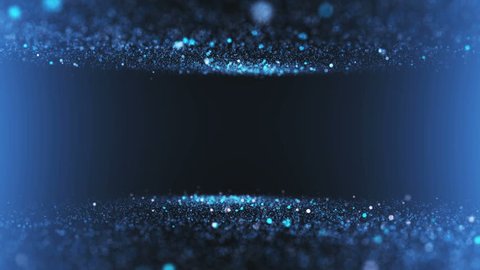 Gentle shimmering ice particles in 4K UHD video loop animation.