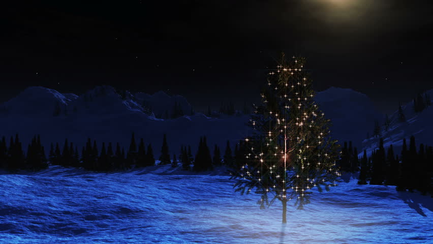 Twinkling Christmas Tree (Animated Christmas Card)
