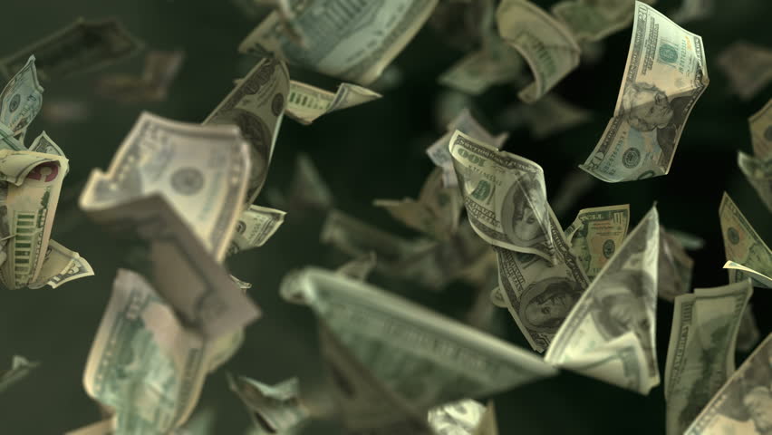 Falling Dollar banknotes in 4K Loopable. High quality falling Dollar banknotes in 4K. Video is Loopable | Shutterstock HD Video #29472049