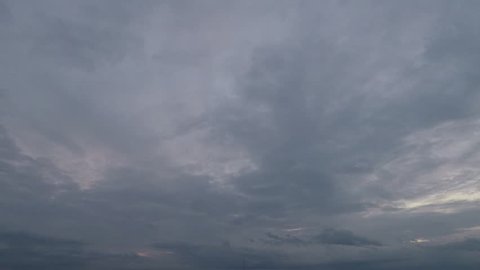 cloud timelapse in thailand.