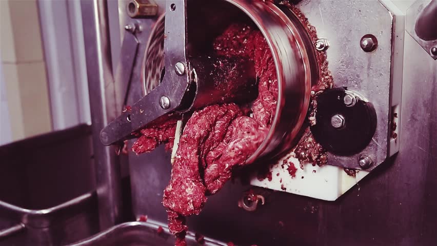 industrial meat grinder