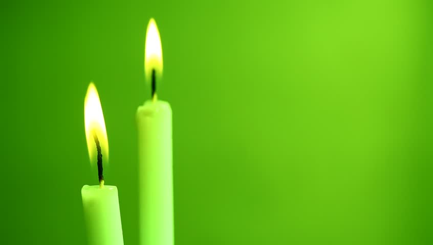 green candle