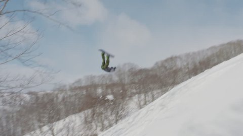 Snowboarding Crash - Extreme Sports Blooper