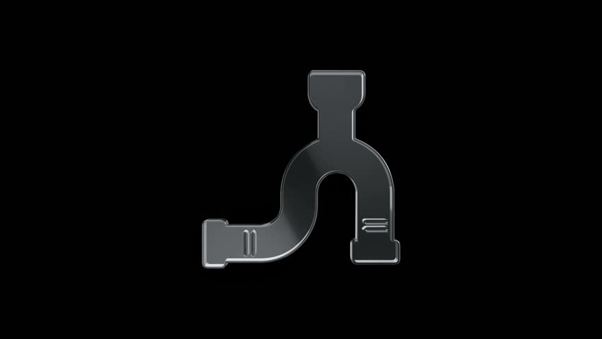 3d animation rotation symbol industrial work Stock Footage Video (100% ...