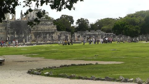 MEXICO YUCATAN CHICHEN ITZA SEP 28: Chichen Itza Mexico Yucatan in 2012