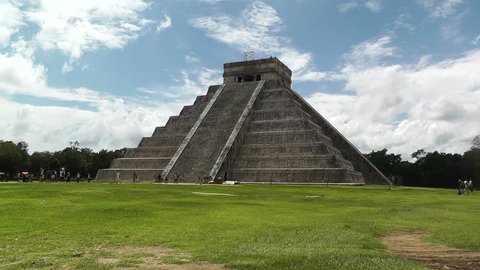 Chichen Itza Mexico Yucatan Kukulcan Pyramid
