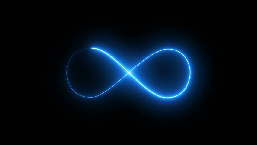Abstract background with infinity sign. Digital background. 3D rendering | Shutterstock HD Video #29543215