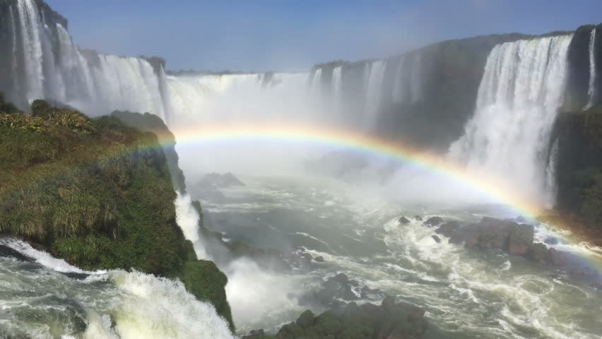 Beautiful Landscape with rapids and waterfalls in Argentina image ...