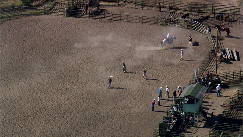 Getting Ready For The Rodeo At Lodge Grass