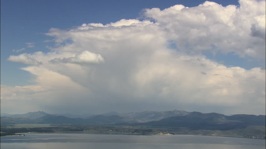 Crossing Yellowstone Lake