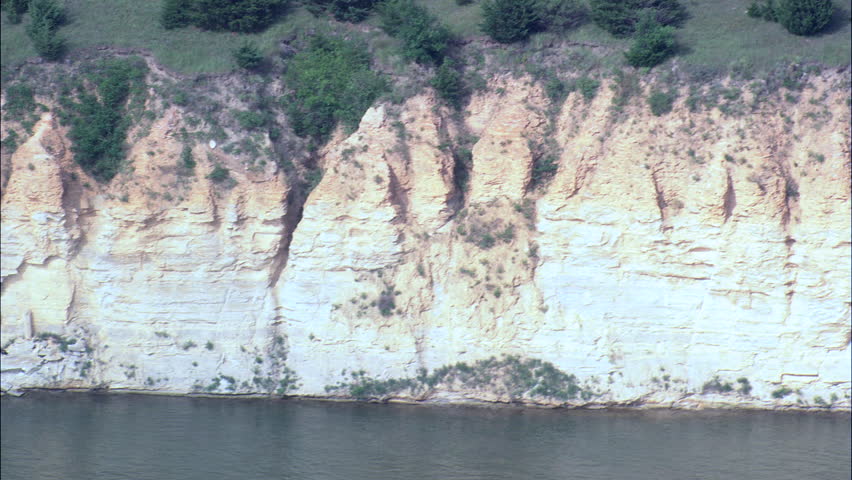 Escarpment On North Bank Of The Missouri River