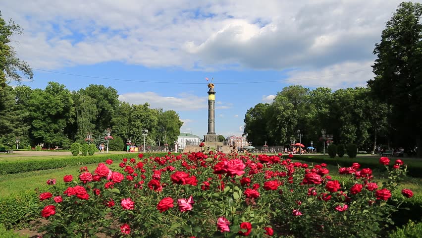 Monument of Glory is a monument in honor of the 100th anniversary of the victory of Russian army of Peter I over Swedish troops of Charles XII in the Battle of Poltava on June 27, 1709, Ukraine