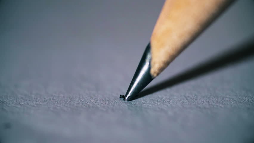 pencil on paper