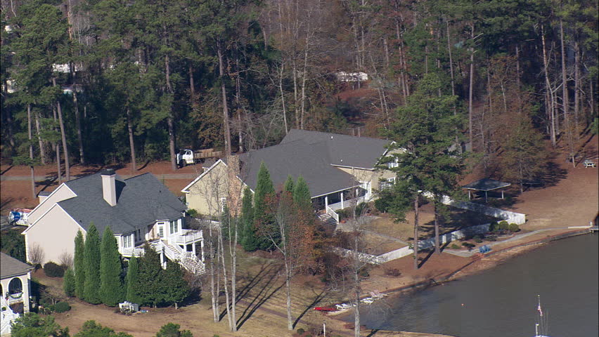 Houses Around Lake Sinclair
