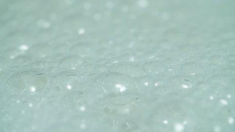Macro Shot of Boiling Bubbles