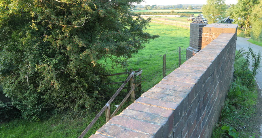 Grand Union canal in Northamptonshire, England, UK in August on a summer evening. 
