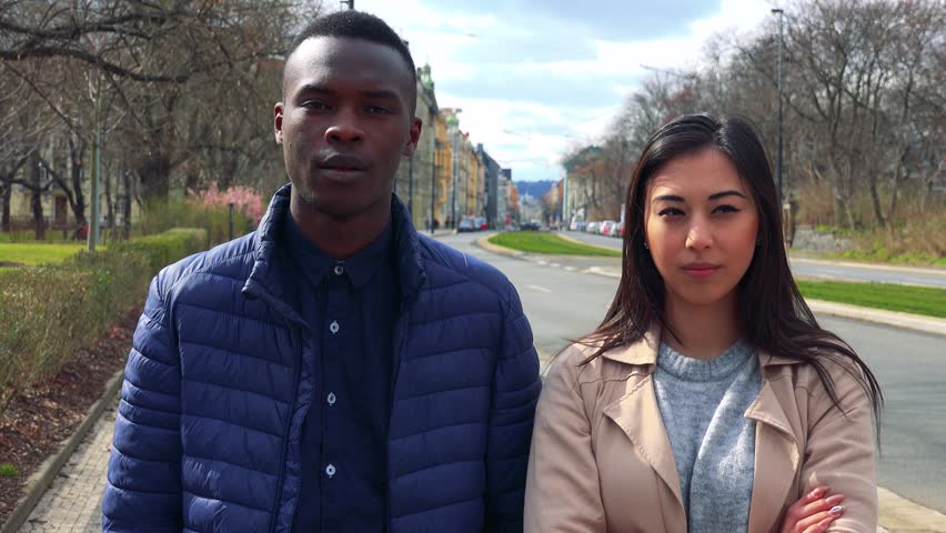 Asian Girl and Black Guy