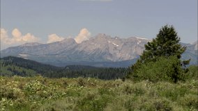 Gros Ventre Range From The Bridger Teton National Forest