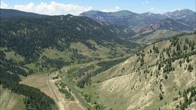 Hoback River And Valley