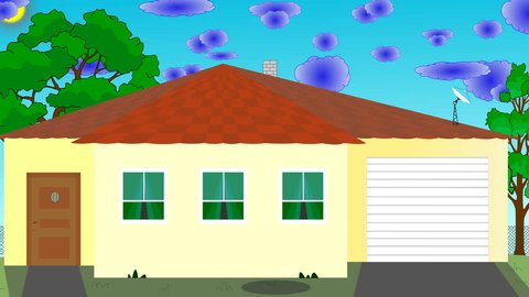 Isolated Farmer House On White Background Stock Vector (Royalty Free ...