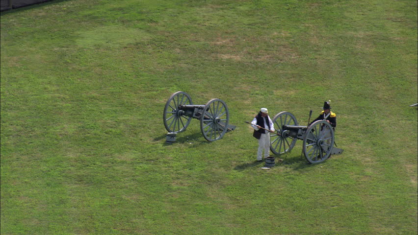 Reenactors At Fort Atkinson