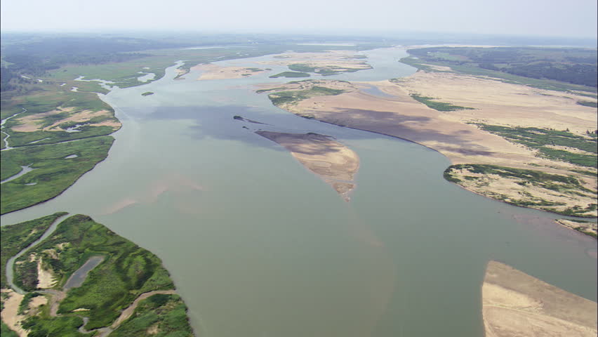 Crossing The Border Over The Missouri River