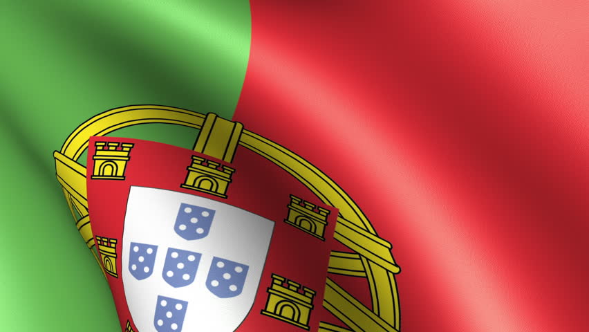 Portugal Flag Waving