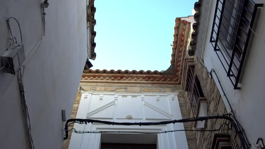 Calleja de la Luna in Cordoba. Cordoba is city in Andalusia, southern Spain.