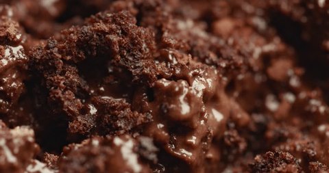 closeup of chocolate texture. different types of chocoalte. liquid chocoalte