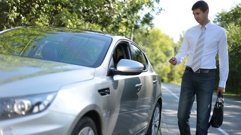 Young Indian Man His Car Stock Photo 1453132214 