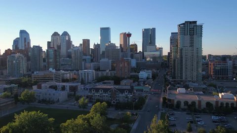 Aerial Canada Calgary June 2017 Sunny Day 4K Inspire 2 ProRes