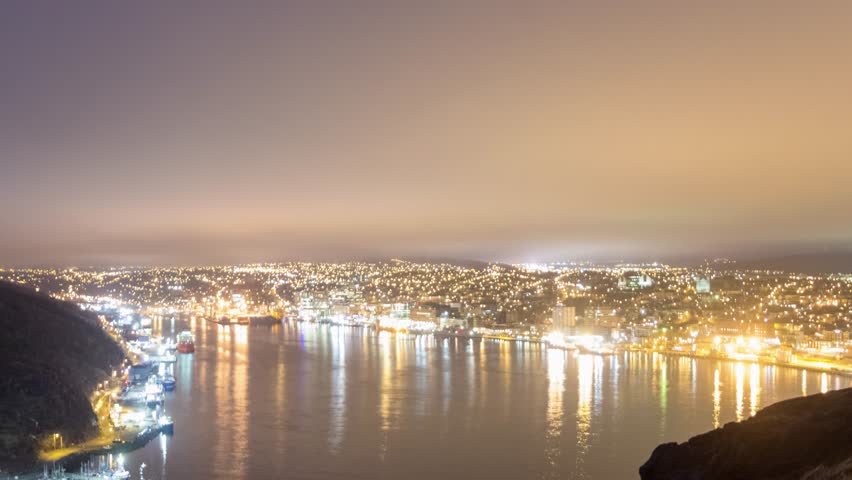 Foggy St Johns Harbour	