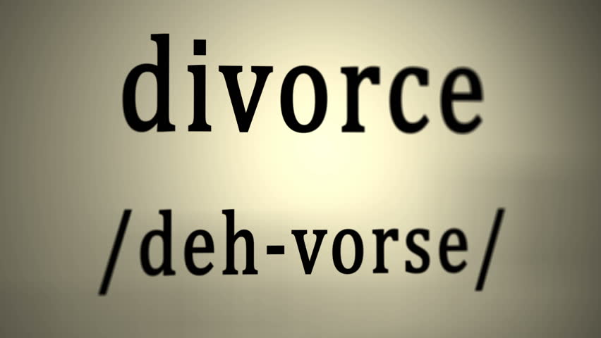 Definition: Divorce | Shutterstock HD Video #29850283