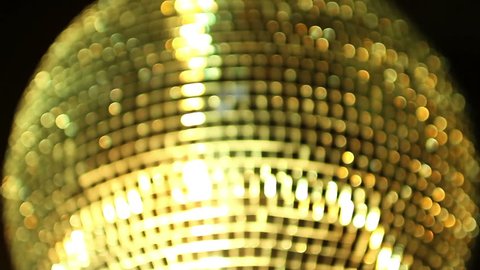 abstract funky discoball spinning. perfect clip for club visuals or party/celebration