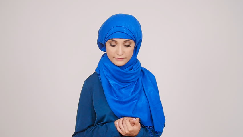 Beautiful young muslim woman