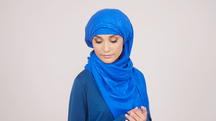 Beautiful young muslim woman