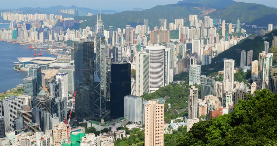 Hong Kong skyline  | Shutterstock HD Video #29914162