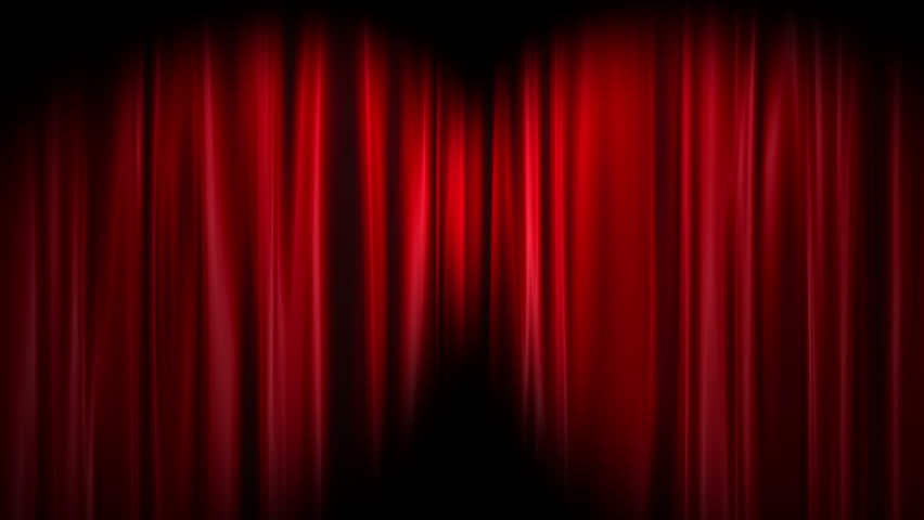 Red Curtains open, white background  | Shutterstock HD Video #2992324