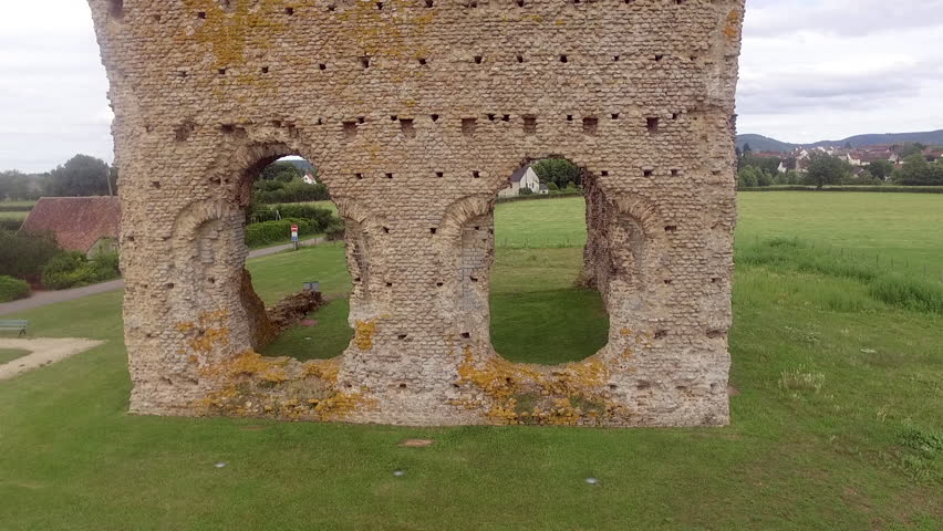 Temple de Janus - Old Gaul temple in Autun, Burgundy, France