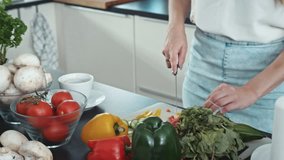 Attractive young woman in the kitchen - Powered by Shutterstock - Get 15% off with code: PIKWIZARD15
