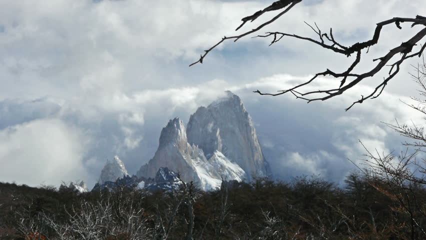 Time lapse of Mt. Fitzroy in El Chalten, Argentina