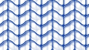 Seamless loop animation background with stylish pattern of mesh. Every sheet of this clip is a seamless pattern