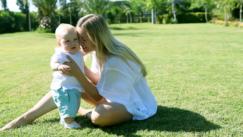 First steps of the child