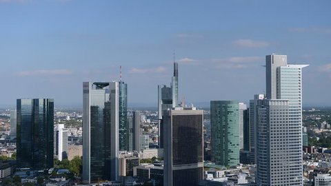 Downtown Frankfurt timelapse