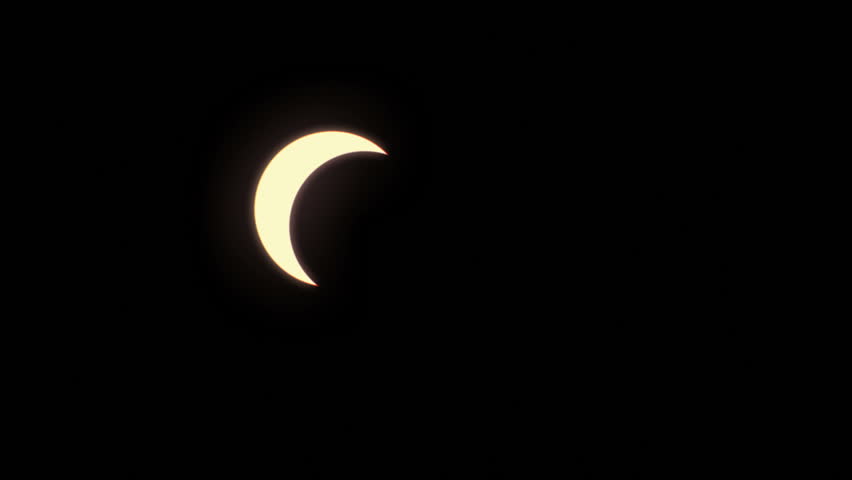 Total solar eclipse. Totality at 6 sec mark. | Shutterstock HD Video #30005395