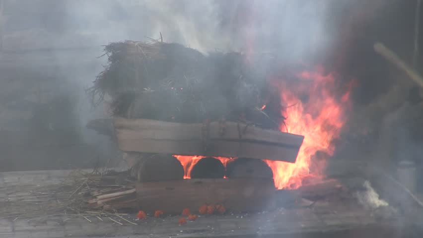 Cremation in Kathmandu